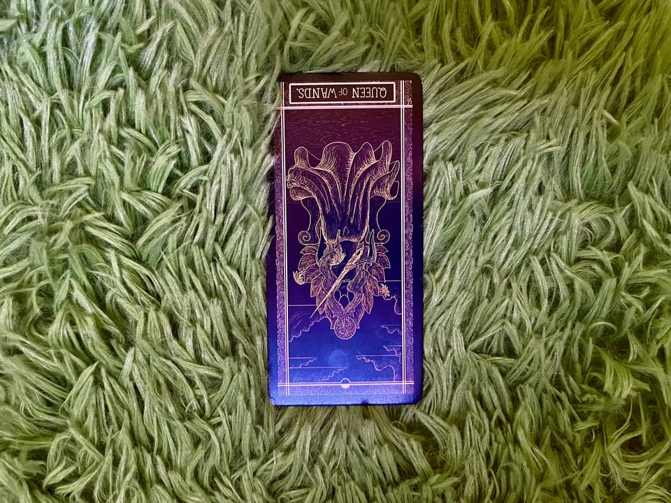 Queen of Wands (Reversed)